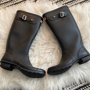 Hunter Classic Black wellies
